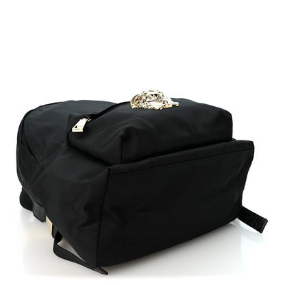 Versace Nylon Mini Palazzo Backpack Black 4 of 10