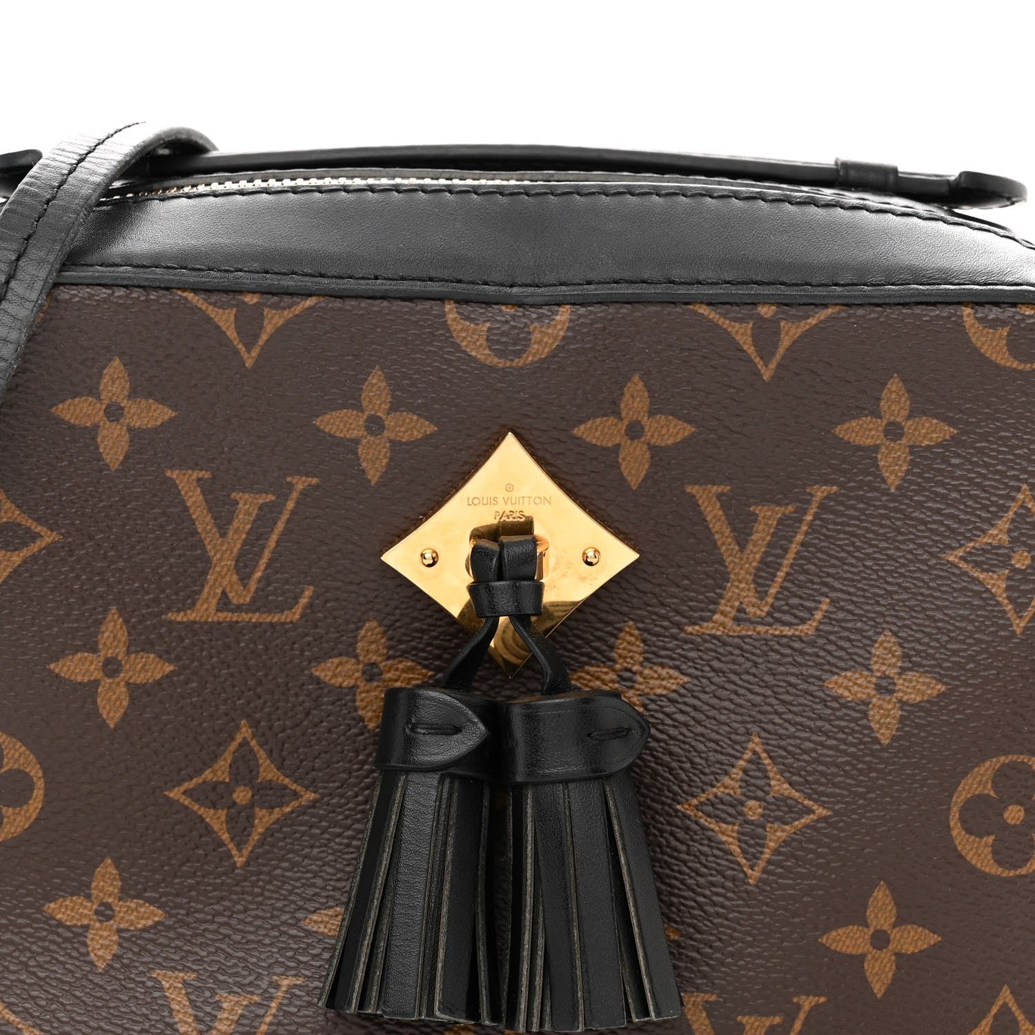 Louis Vuitton Monogram Saintonge Black 7 of 14