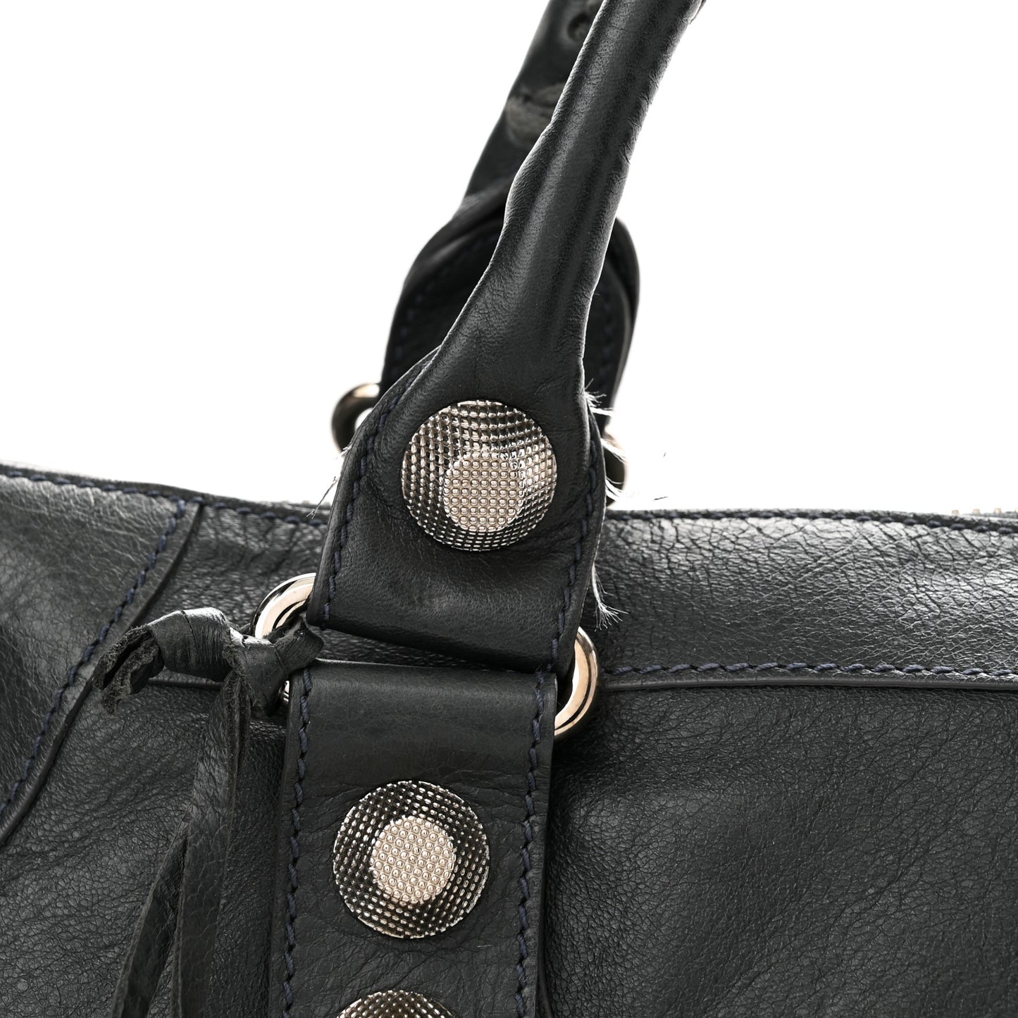 Agneau Giant 21 Silver Hardware Work Anthracite