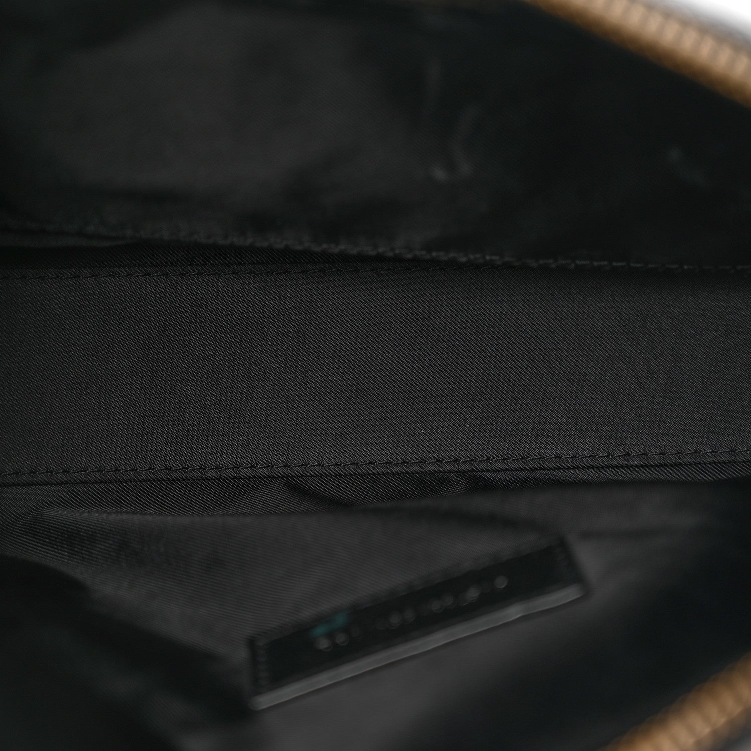 Saint Laurent Lambskin Quilted Gaby Cosmetic Pouch Black 5 of 9