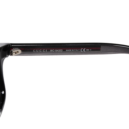 Gucci Bio-Based Frame Rectangle Web Sunglasses 3709/S Black 4 of 5