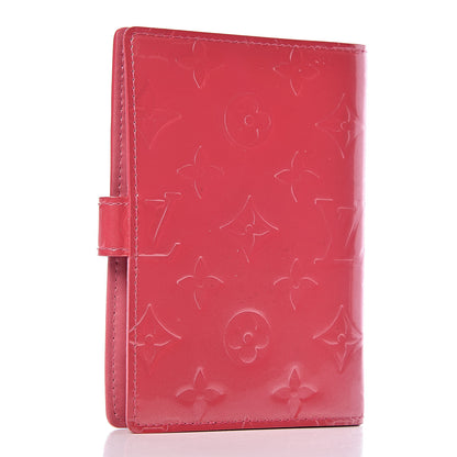 Louis Vuitton Vernis Small Ring Agenda Cover Framboise 3 of 9