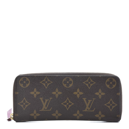Louis Vuitton Monogram Clemence Wallet Fuchsia 1 of 11