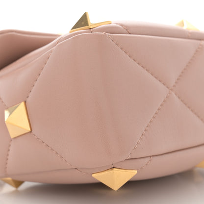 Valentino Garavani Nappa Medium Roman Stud Shoulder Bag Rose Cannelle 8 of 10