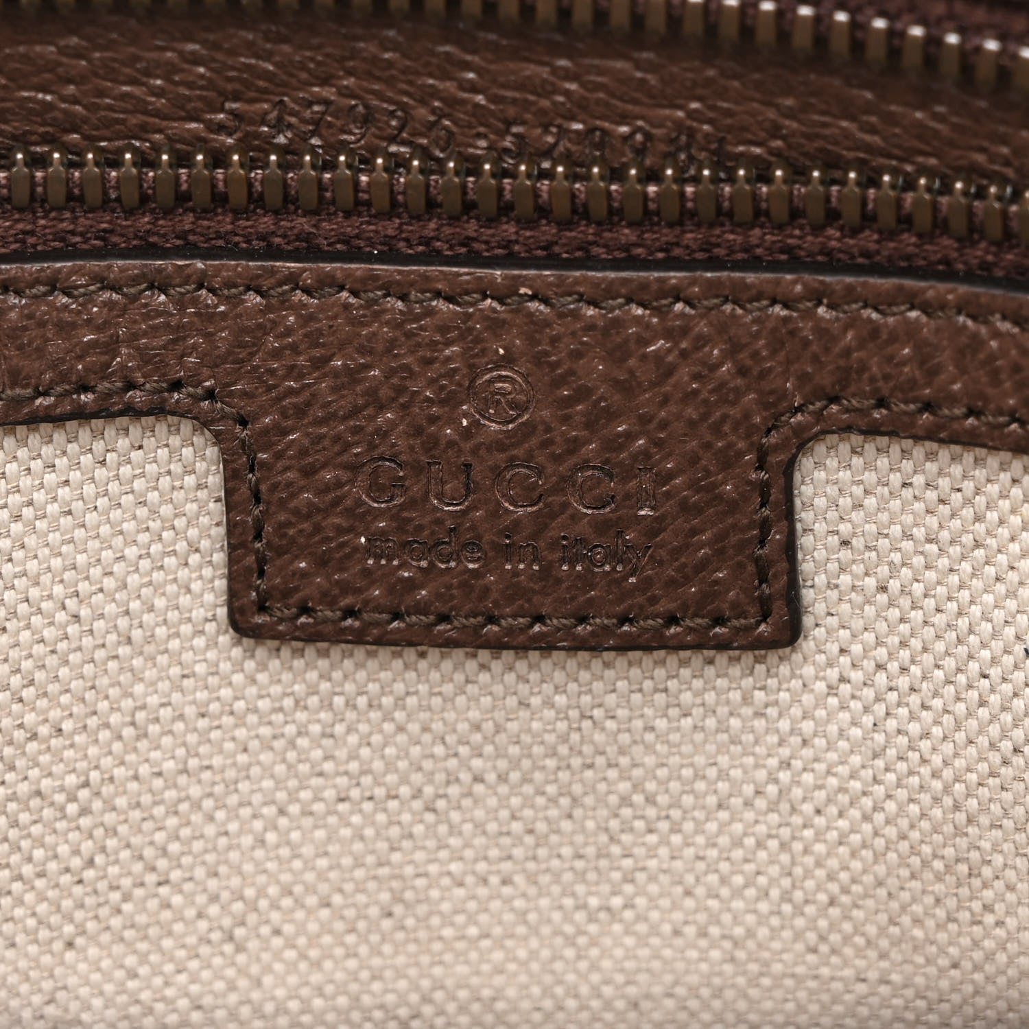 Gucci GG Supreme Monogram Web Small Ophidia Messenger Bag Brown 6 of 11
