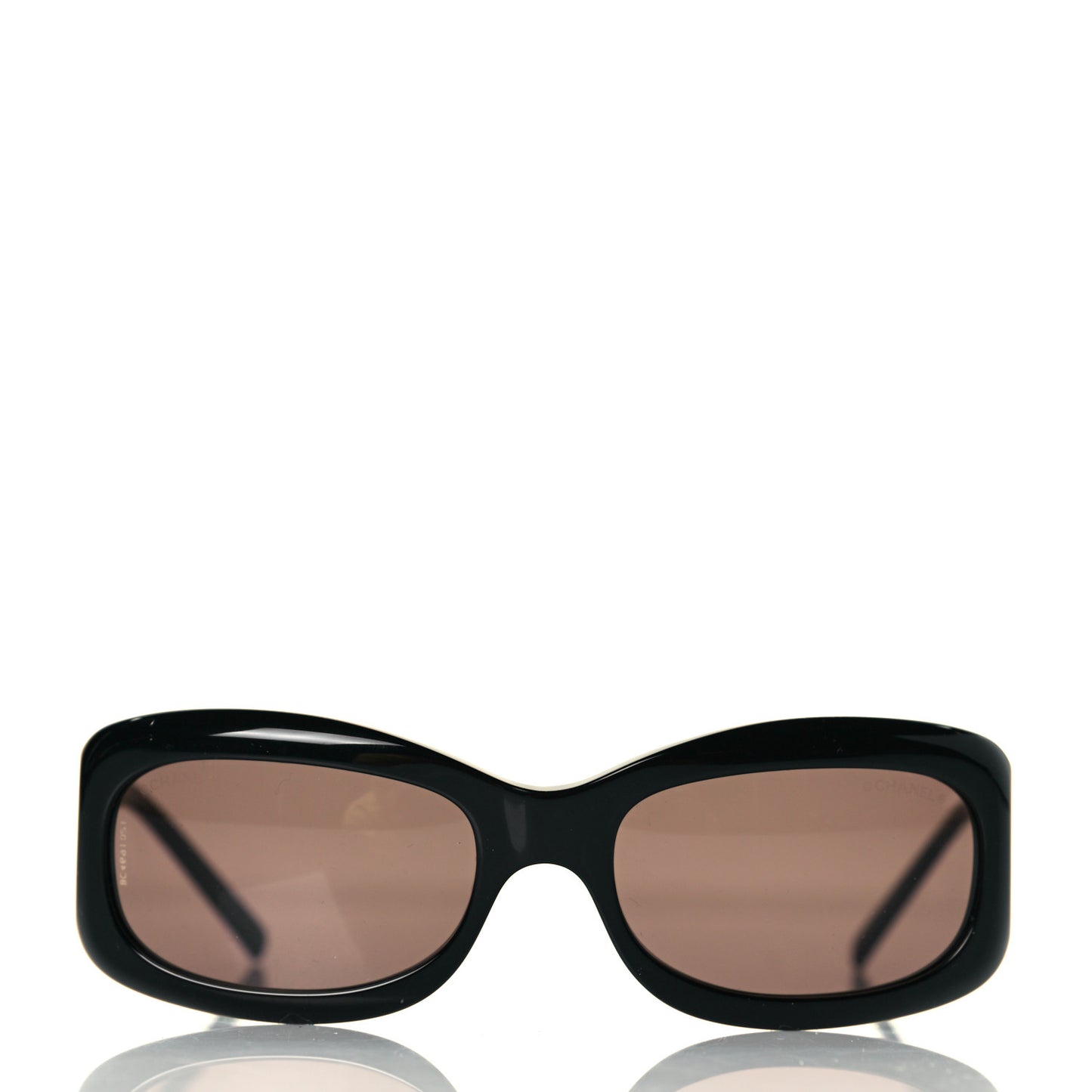 Crystal Camellia CC Sunglasses 5127-B Black