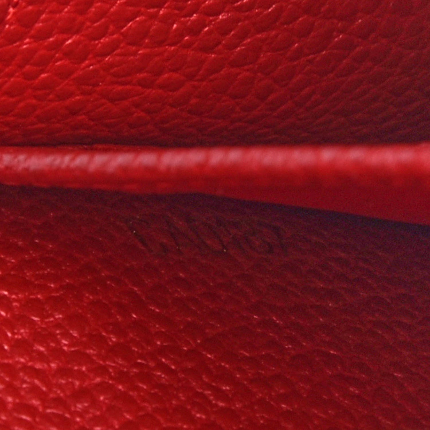 Louis Vuitton Empreinte Sarah Wallet Red Scarlet 7 of 7