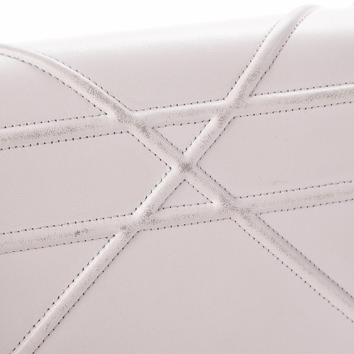Christian Dior Calfskin Medium Diorama Flap Bag Off White 15 of 19