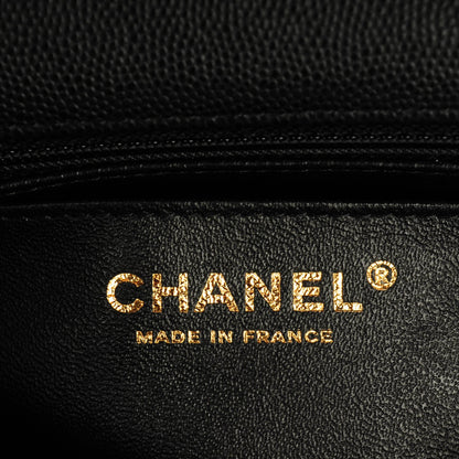 Chanel Caviar Quilted Mini Rectangular Flap Black 6 of 7