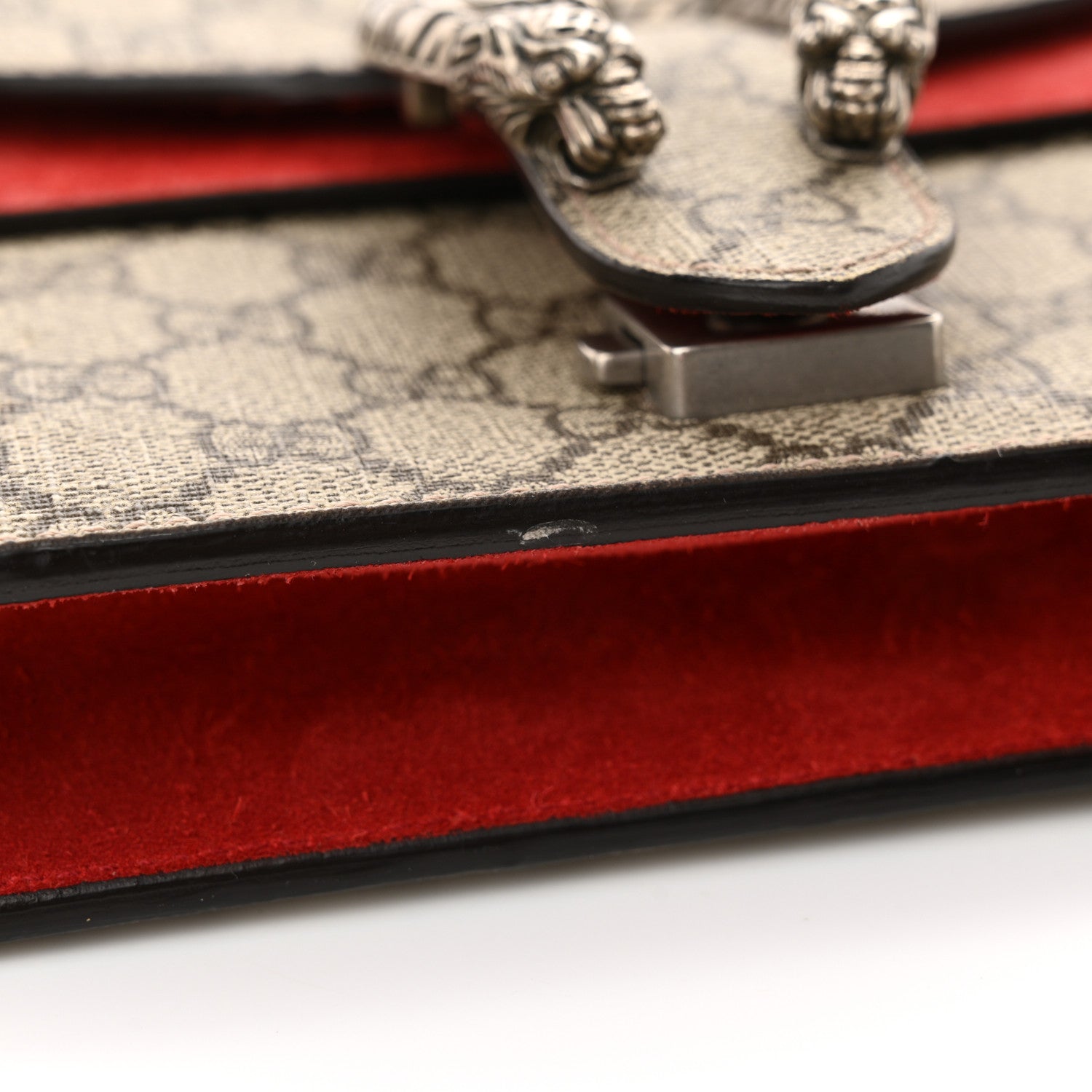 Gucci GG Supreme Monogram Mini Dionysus Shoulder Bag Hibiscus Red 14 of 14
