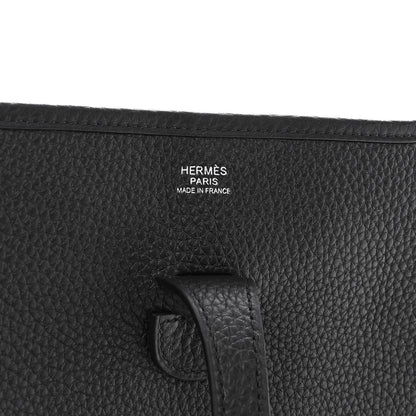 Hermes Taurillon Clemence Evelyne III PM Black 6 of 9