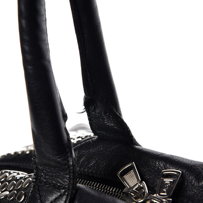 Saint Laurent Chevre Large Rock Stud Easy Y Black 12 of 19