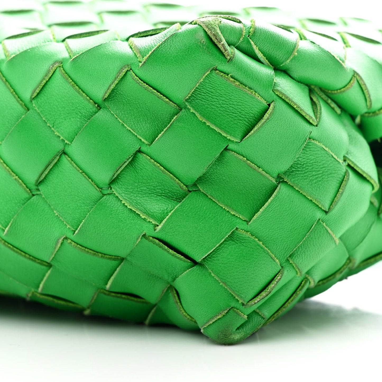 Nappa Intrecciato Small Loop Camera Bag Parakeet