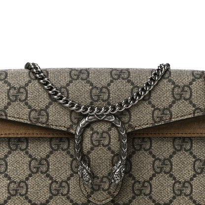 Gucci GG Supreme Monogram Super Mini Dionysus Shoulder Bag Taupe 7 of 8