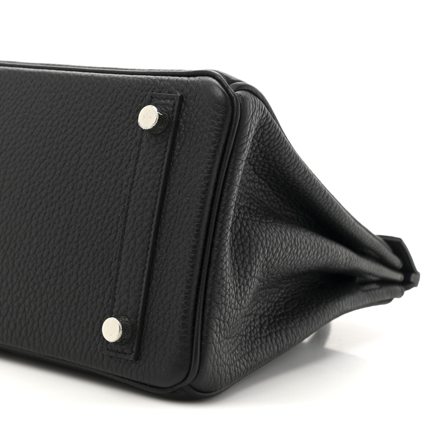 Togo Horseshoe Birkin 25 Black Anemone