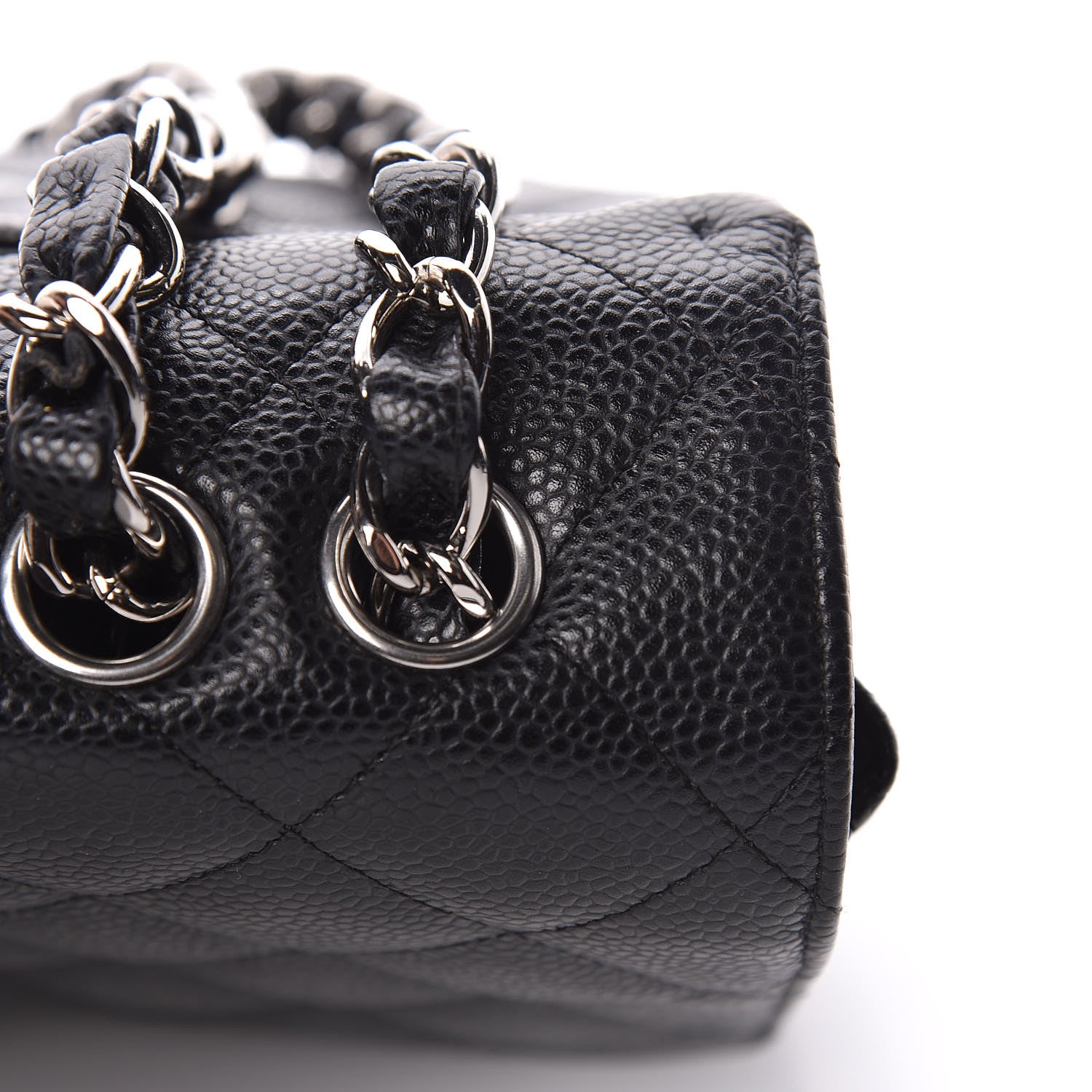 Chanel Caviar Quilted Jumbo Single Flap Black 17 of 17