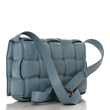 Bottega Veneta Nappa Maxi Intreccio Padded Cassette Crossbody Bag Ice 3 of 11