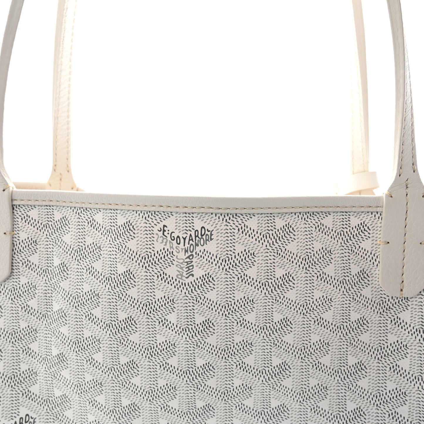 Goyardine Saint Louis GM White