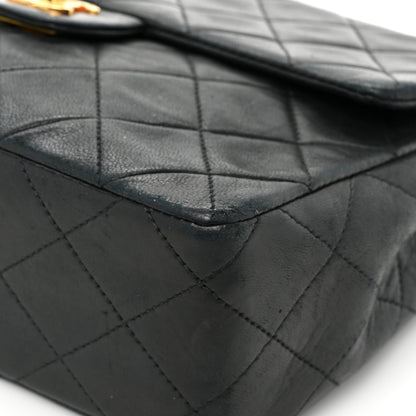 Chanel Lambskin Quilted Mini Square Flap Bag Black 12 of 16