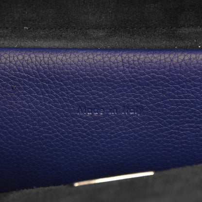 Celine Drummed Calfskin Small Belt Bag Indigo 9 of 9