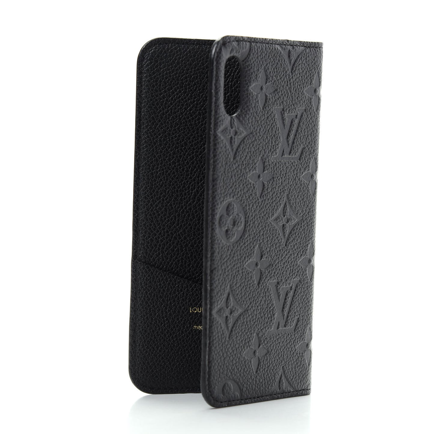 Empreinte iPhone XS Max Folio Case Black