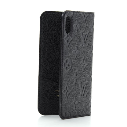 Louis Vuitton Empreinte iPhone XS Max Folio Case Black 3 of 8