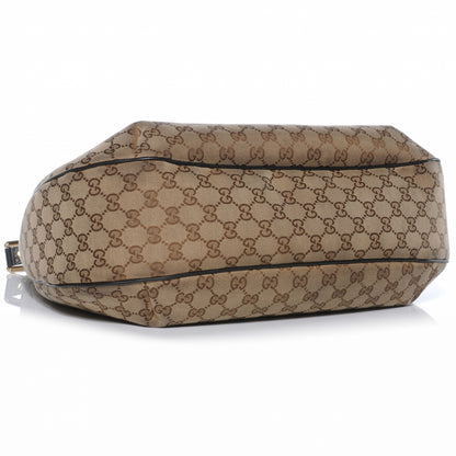 Gucci Monogram New Ladies Web Large Hobo Ebony 4 of 9