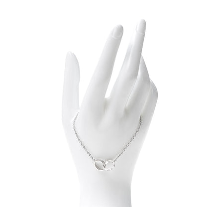 Cartier 18K White Gold Interlocking LOVE Bracelet 2 of 5