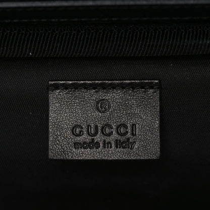 Gucci Calfskin Matelasse Large GG Marmont Vanity Cosmetic Case Black 5 of 10