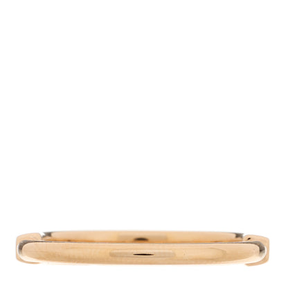 Tiffany 18K Rose Gold Lock Ring 63 10.5 4 of 6