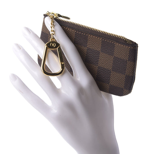 Damier Ebene Key Pouch