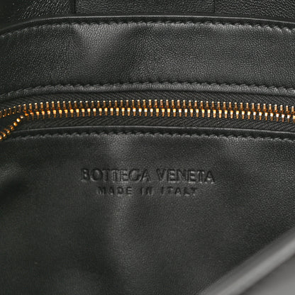 Bottega Veneta Spazzolato Maxi Intrecciato Cassette Crossbody Bag Black 6 of 9