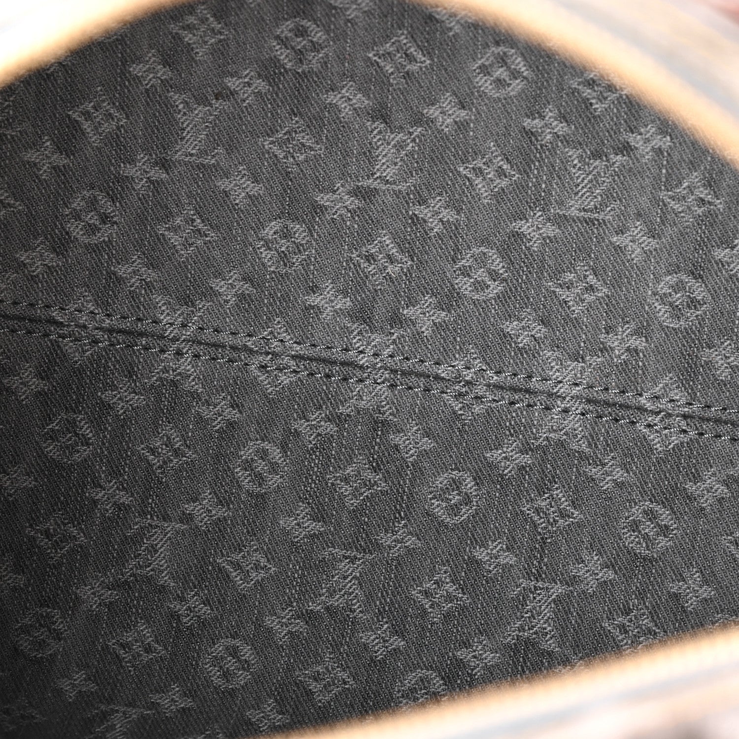 Louis Vuitton Monogram Denim Speedy Soft 30 Washed Gray 5 of 9