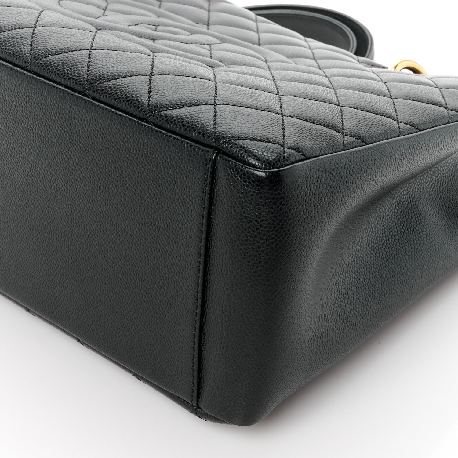 Chanel Caviar Quilted Grand Shopping Tote GST Black 10 of 10