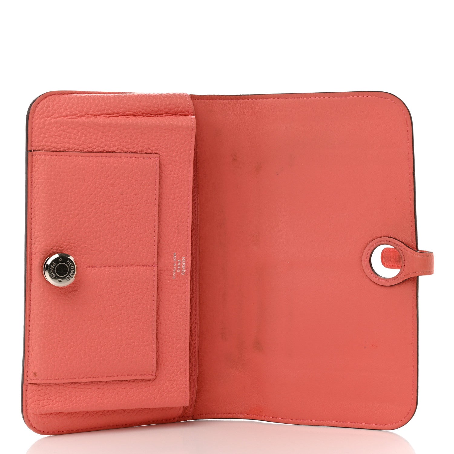 Hermes Togo Dogon Duo Wallet Rose Jaipur 6 of 10