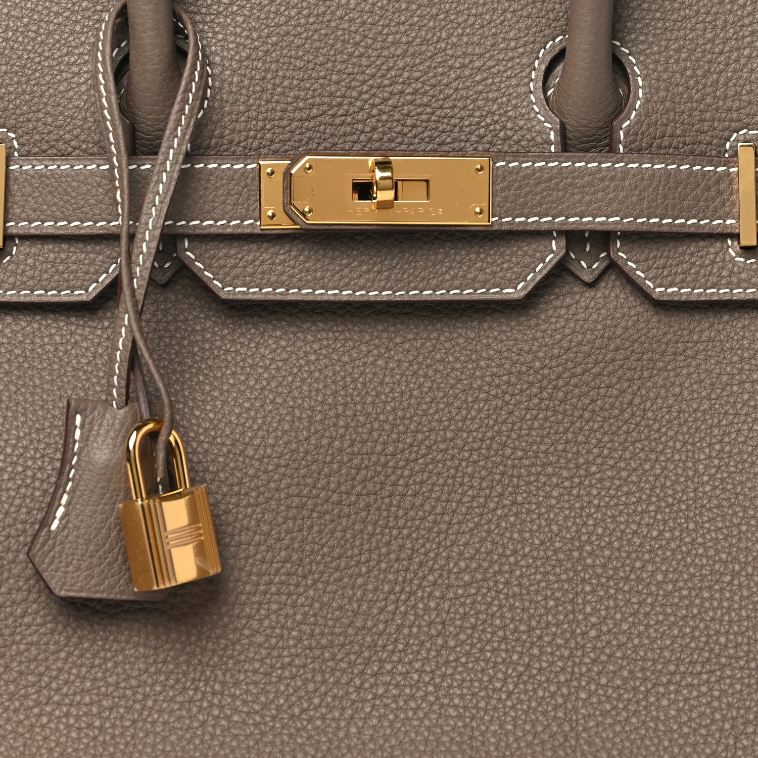 Hermes Togo Birkin 30 Etoupe 8 of 11