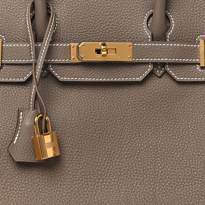 Hermes Togo Birkin 30 Etoupe 8 of 11