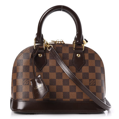 Louis Vuitton Damier Ebene Alma BB 1 of 8
