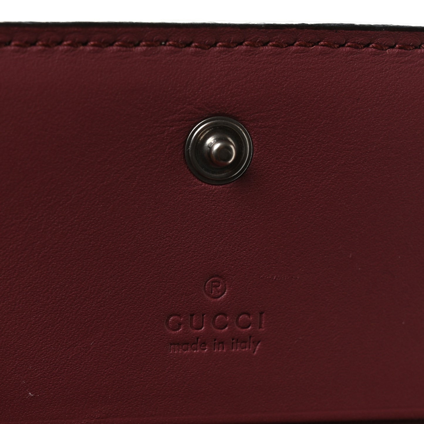 GG Supreme Monogram Blooms Card Case Wallet Beige Multicolor Dry Rose
