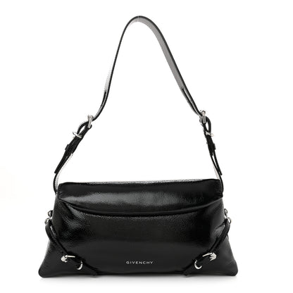 Givenchy Patent Calfskin Small P'tit Voyou Bag Black 1 of 10