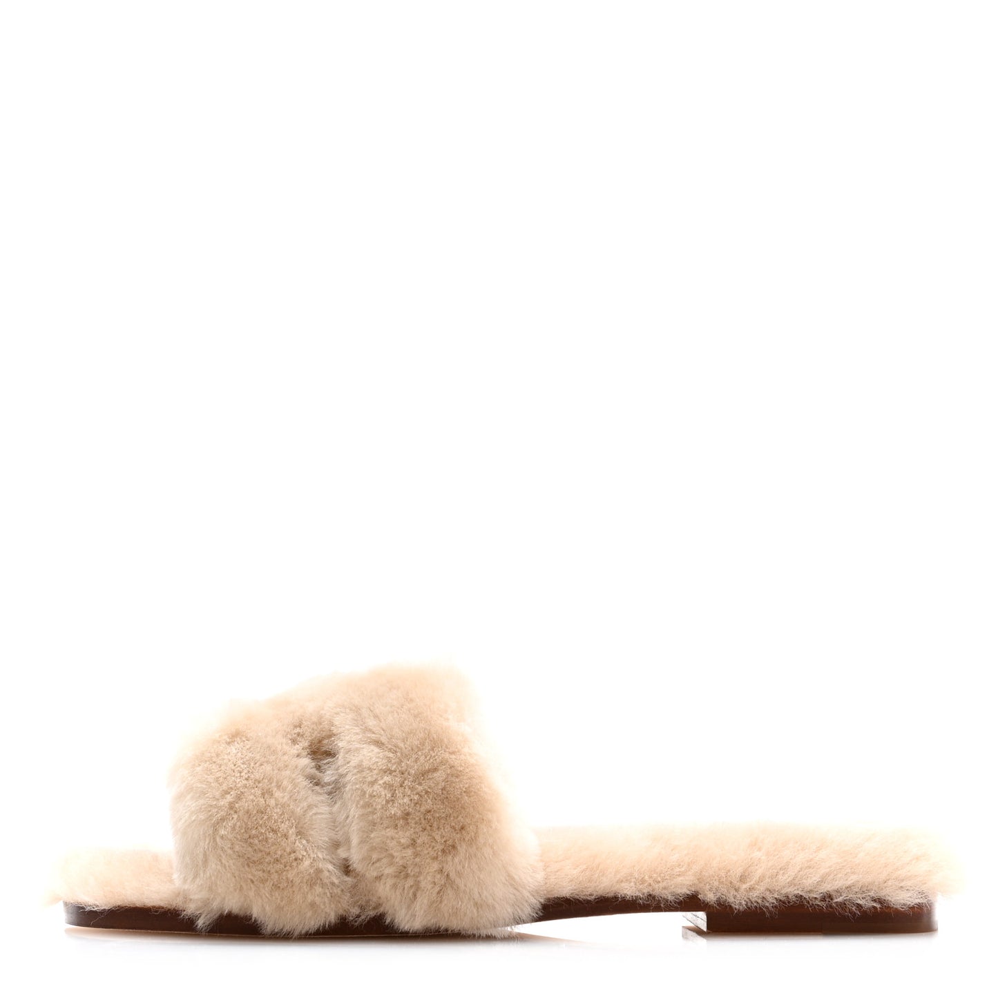 Woolskin Oran Sandals 37.5 Beige Argile