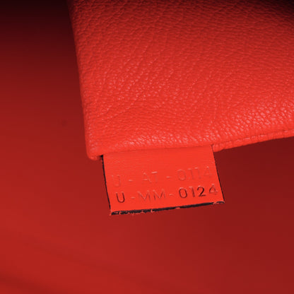 Celine Smooth Calfskin Mini Luggage Vermillion 8 of 8