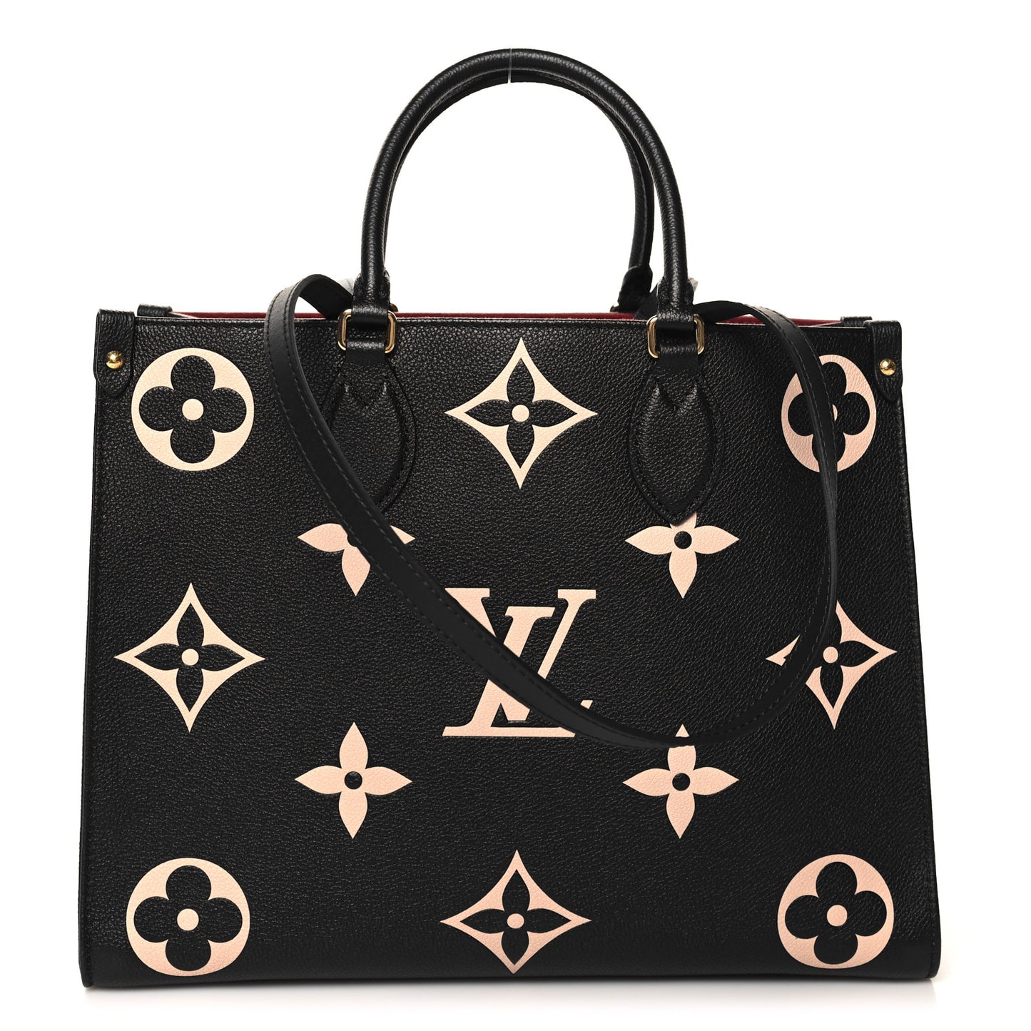 Empreinte Monogram Giant Onthego MM Black Beige
