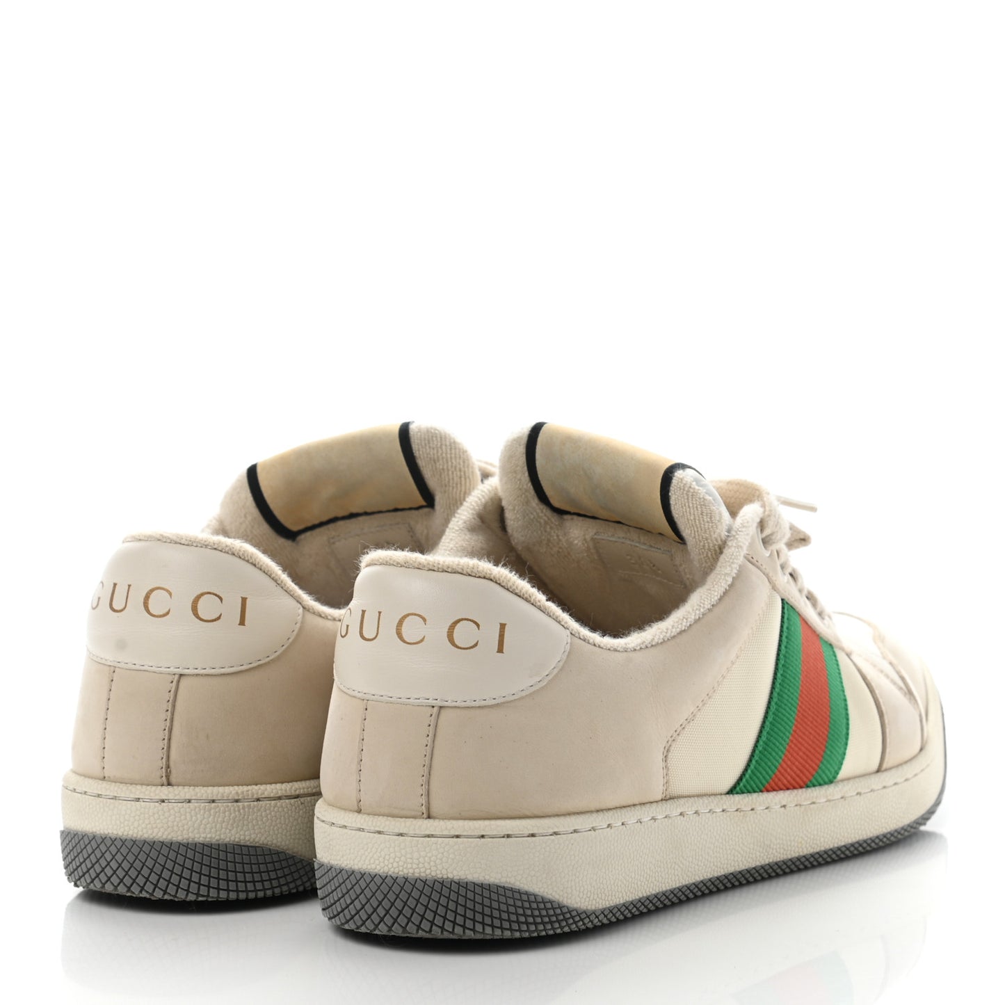 Nylon Nubuck Web Womens Screener Sneakers 38.5 Mystic White Dusty Milk