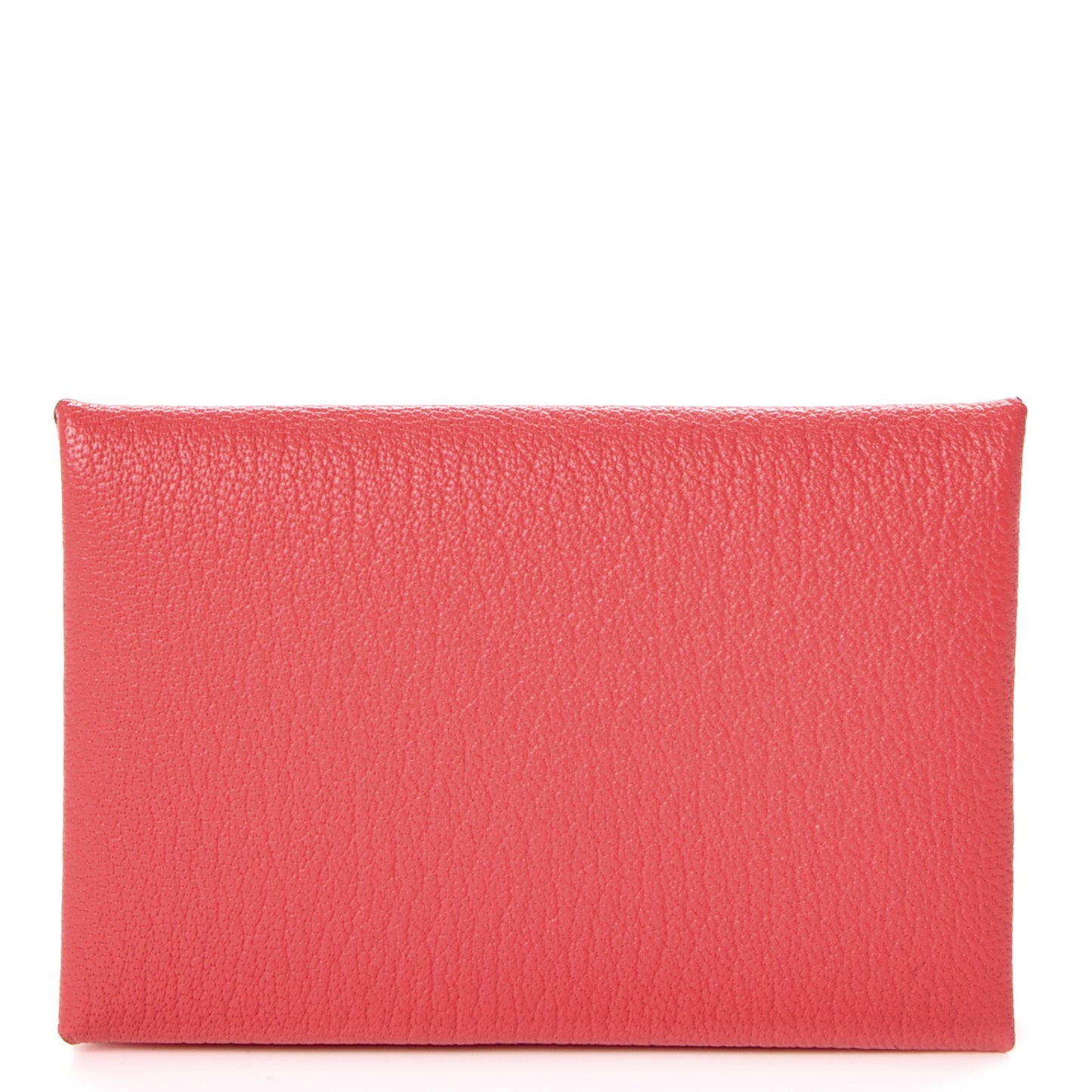 Chevre Mysore Calvi Card Case Rose Lipstick