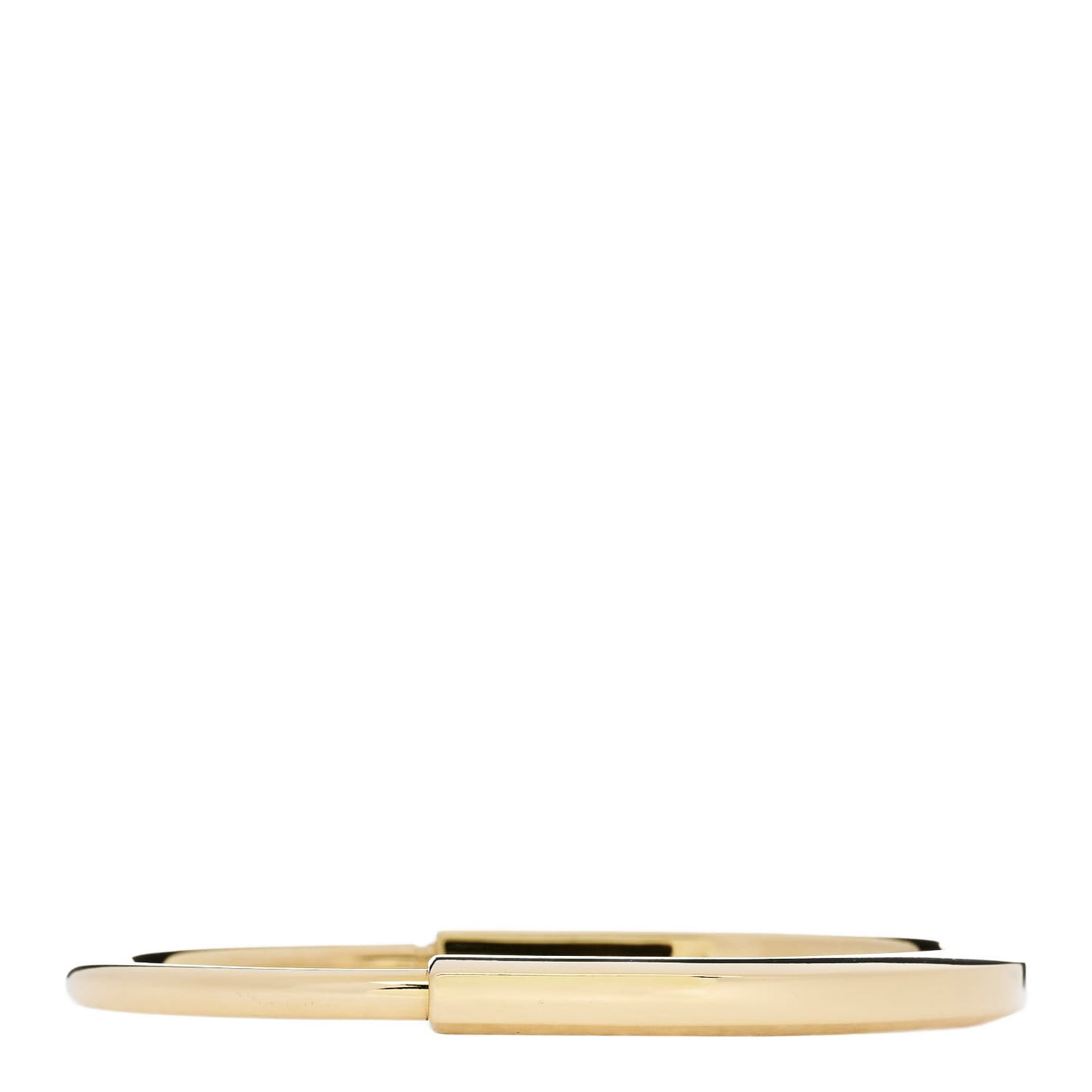 18K Yellow Gold Tiffany Lock Bangle Bracelet