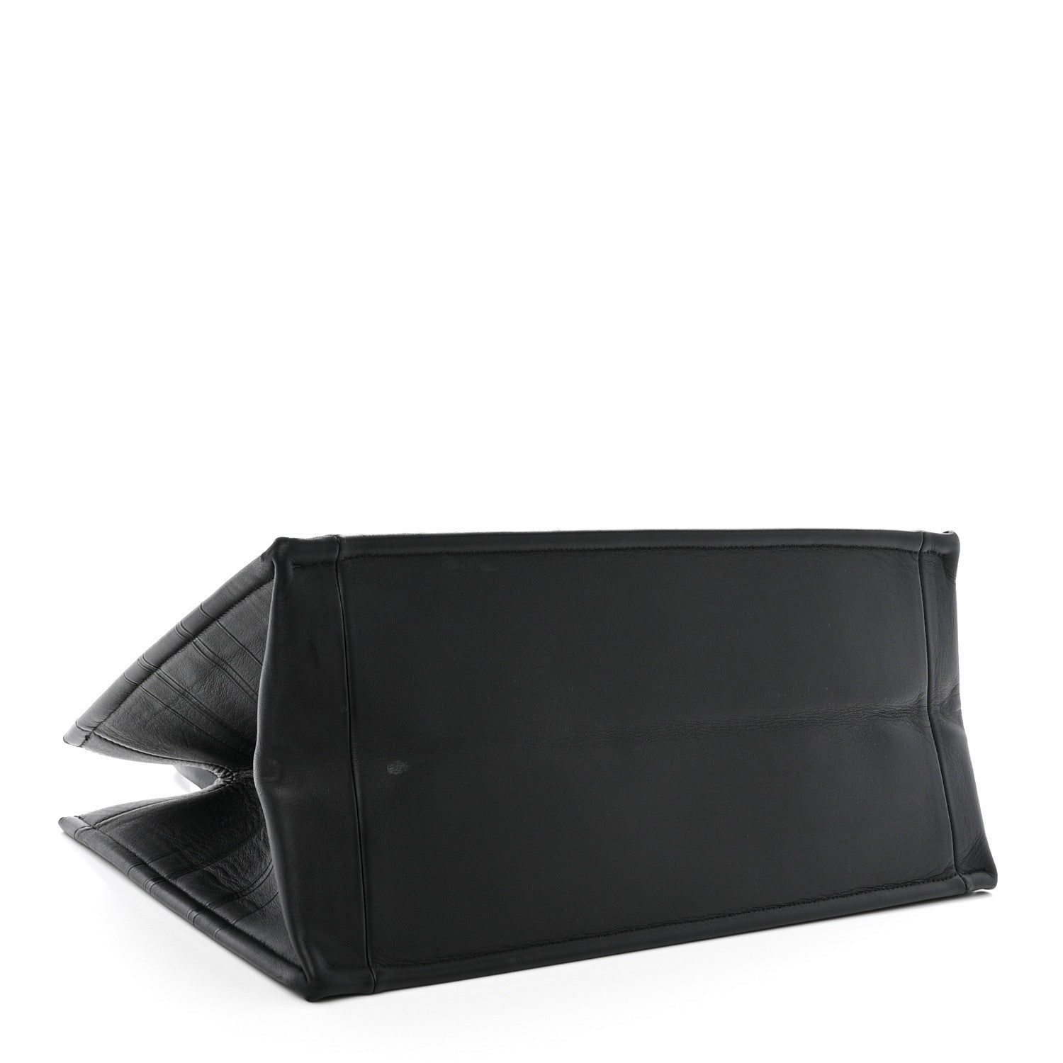 Christian Dior Calfskin Embossed Medium Book Tote Black 4 of 10