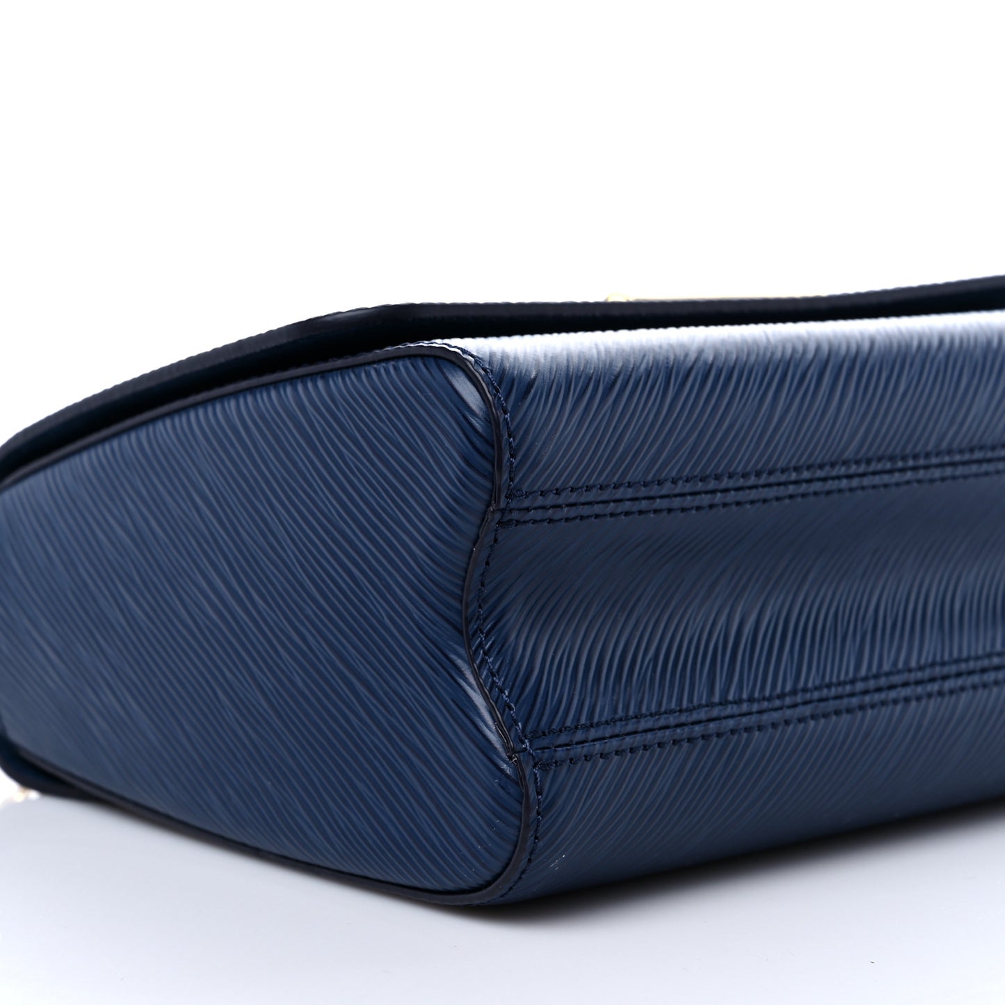 Epi Twist Shoulder Bag MM Indigo