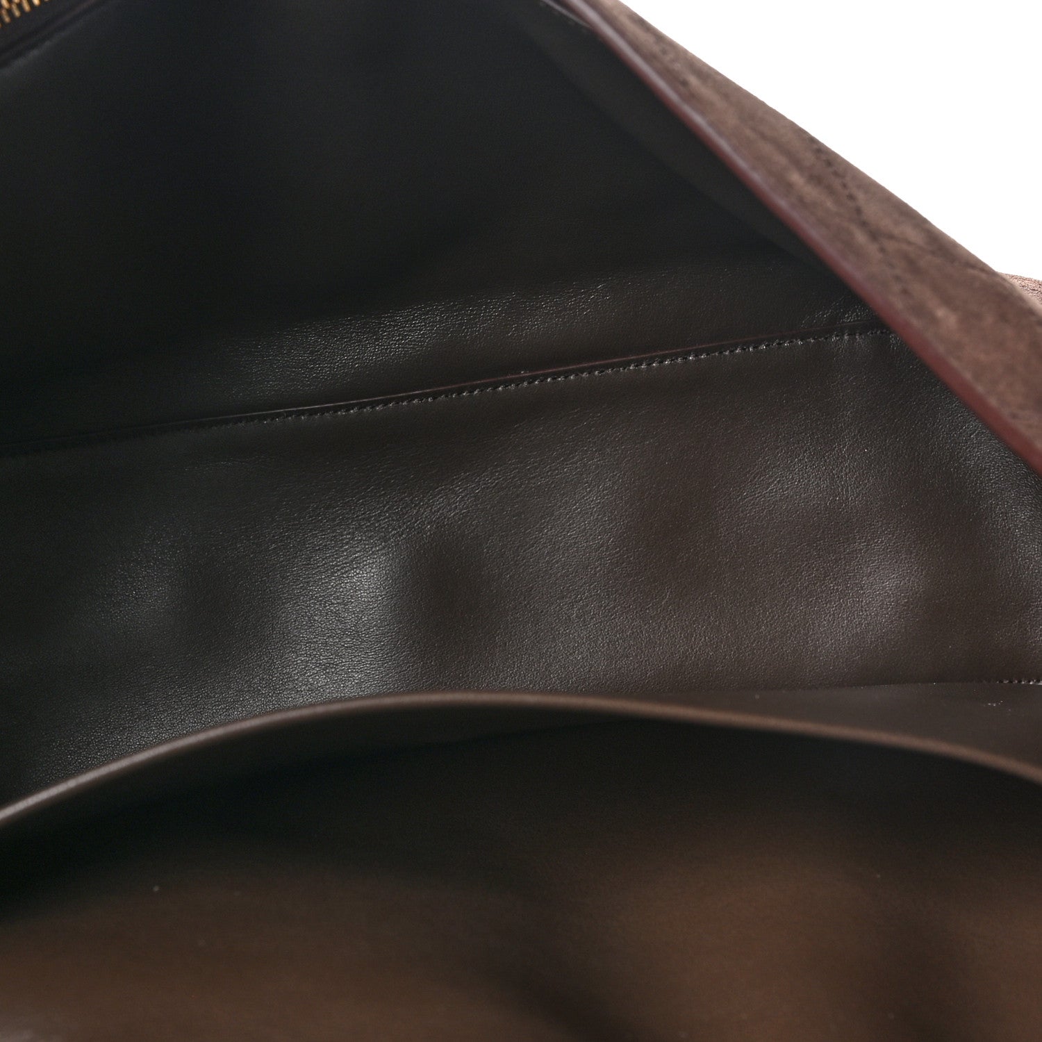 Chanel Suede Calfskin Small Souplissimo Maxi Flap Dark Brown 4 of 10