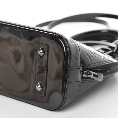 Louis Vuitton Vernis Alma BB Noir Magnetique 9 of 9